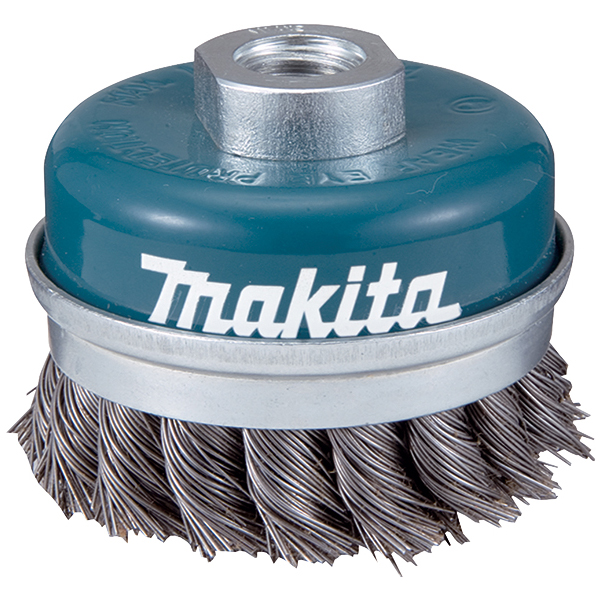 Makita čelična žičana četka za brusilice - pletena žica 100 mm D-29290 Makita čelična žičana četka za brusilice - pletena žica 100 mm D-29290